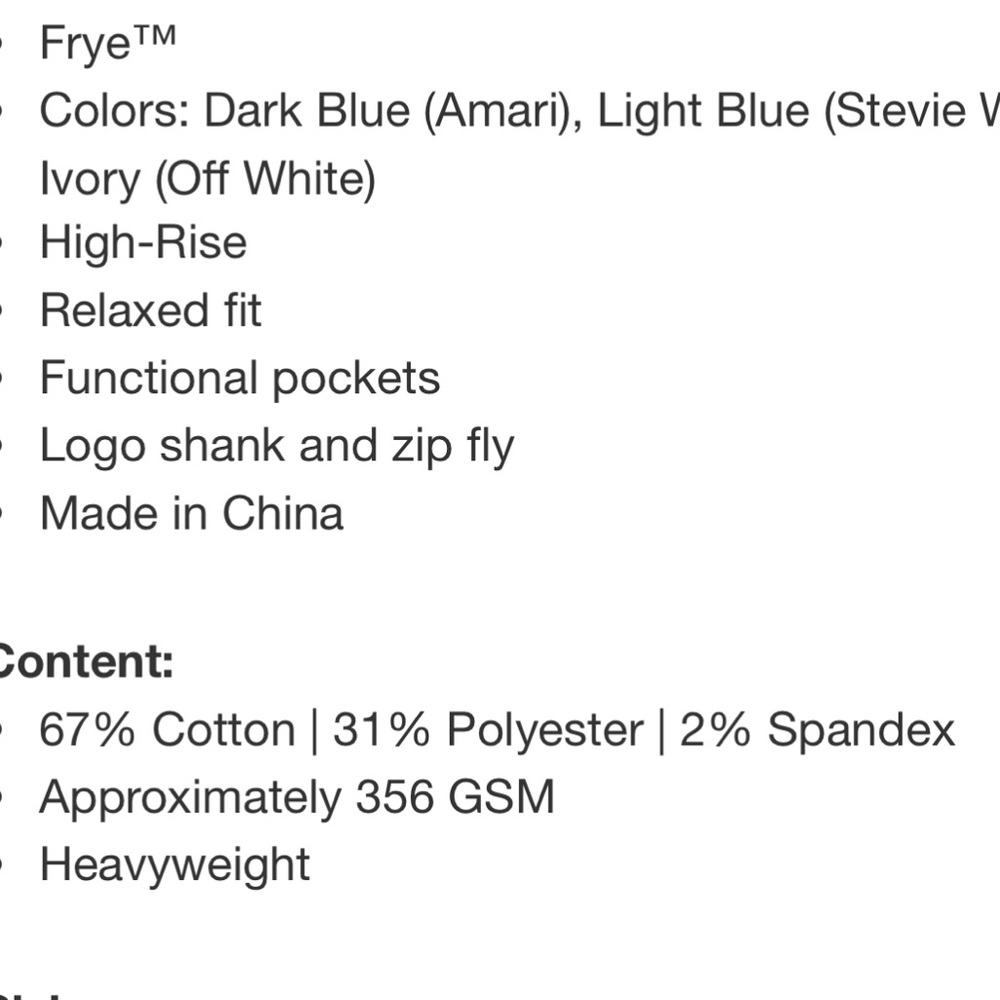 Frye Blue Jeans - Picture 8 of 15